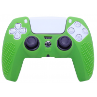 Anti-slip Silicone Cover Skin for PS5 Controller Soft Case With Anti-skid Points Thumb Stick Cap for DualSense